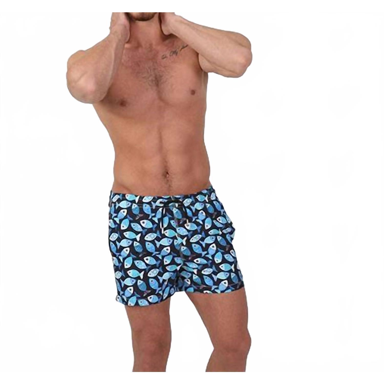 New Eight X Fish Swim Trunks In Navy